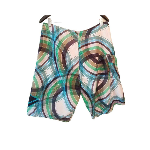 REEF Board‎ Men's Shorts Swim Trunks multicolor Size 36, INSEAM 12 - Picture 2 of 6